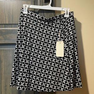 Medium Black and White Reversible Skirt